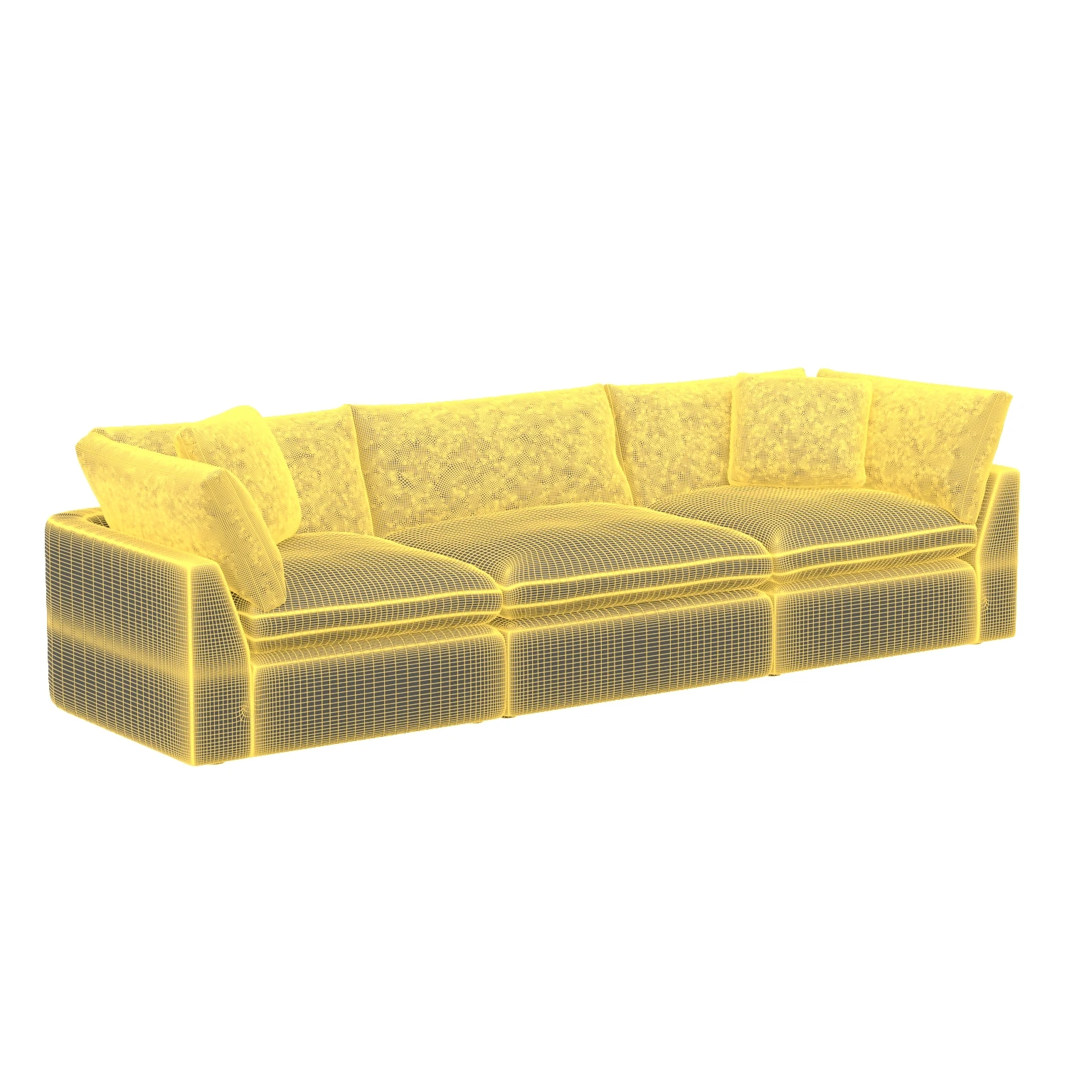 Four Hands Sofa Collection 01 3D Model_010